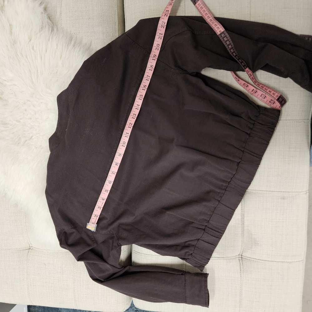 Soft Twill Stand Collar Jacket - Picture 10 of 14